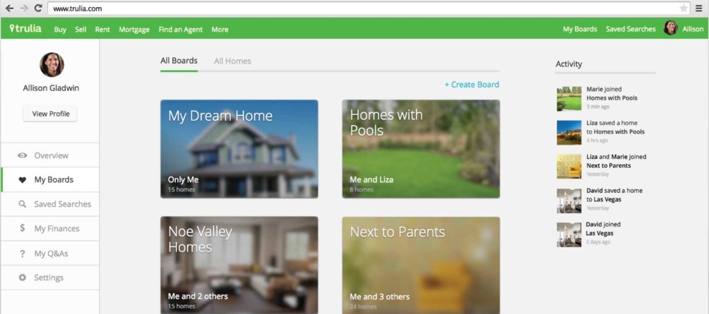 Trulia launches collaborative search feature Inman