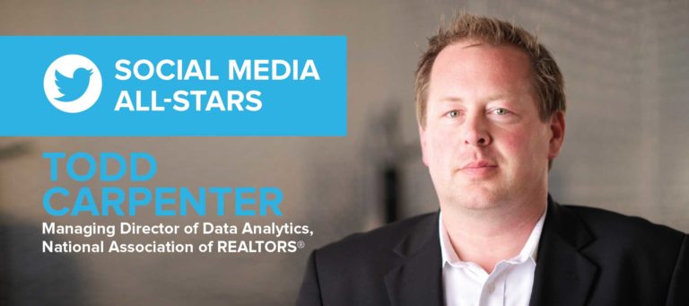 Todd Carpenter: 'Anything that's happening in the real estate industry will show up on Twitter'