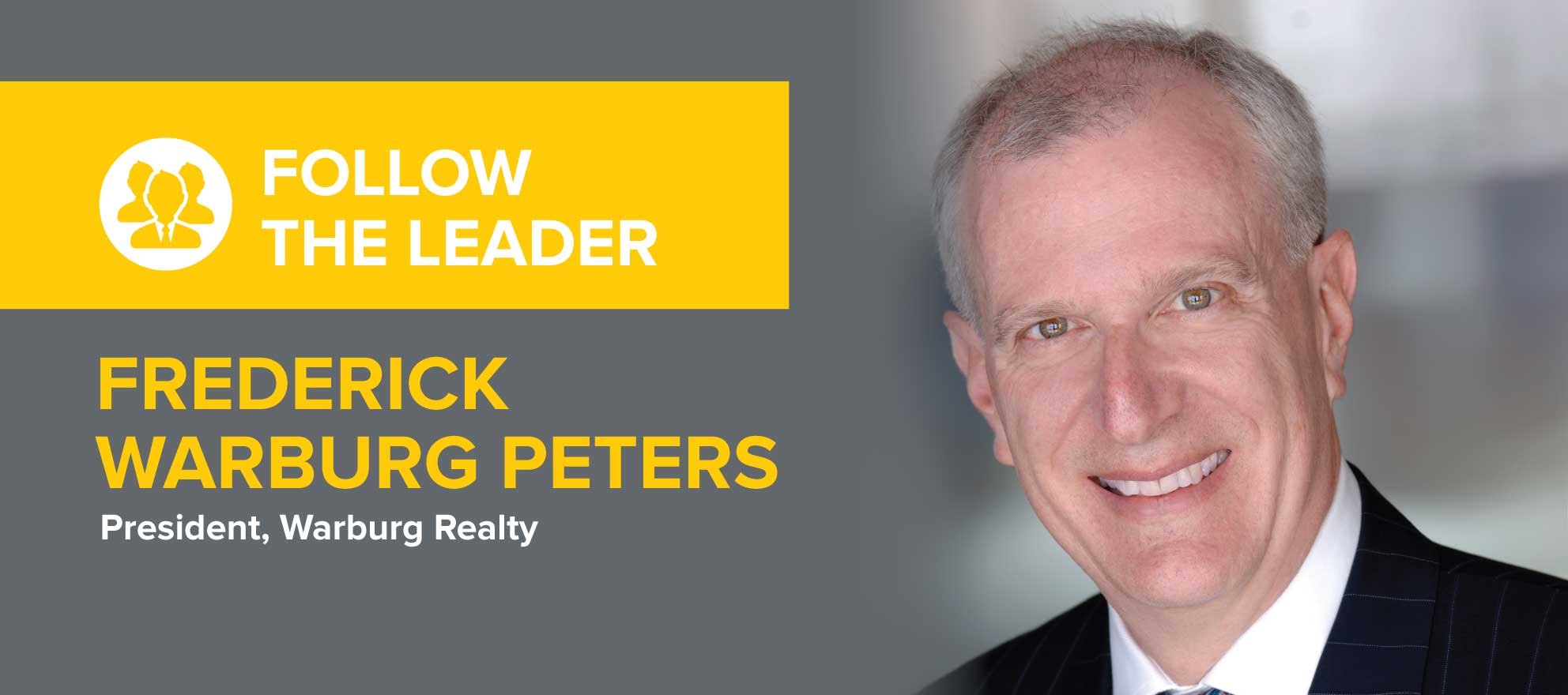 Frederick Warburg Peters on 'feeling like a facilitator to a talented