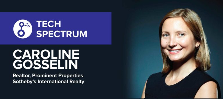 Caroline Gosselin: 'Technology allows me to streamline everything I do and to do it on the go'