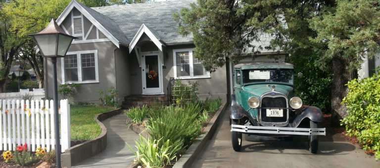 Time-travel staging brings dozens to open house