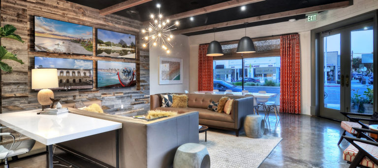 Inside The Boutique Real Estate Group office