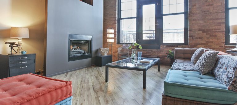 Luxury listing: towering timber loft in the West Loop