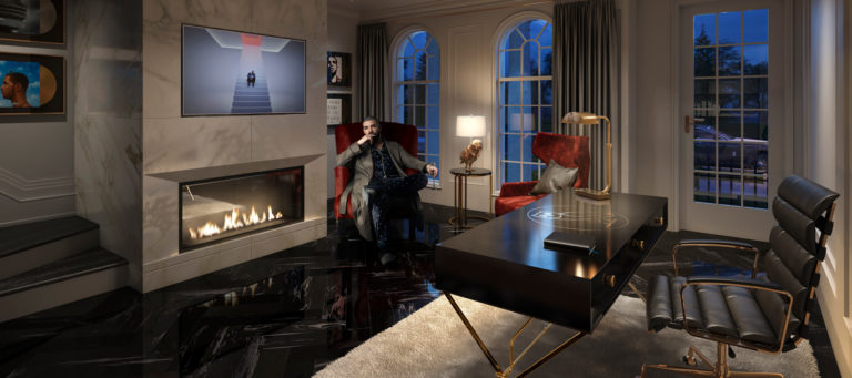 Dollhouse view of $35M 'Drizzy Manor' showcases 3-D's power