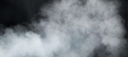 Smoke on a black background