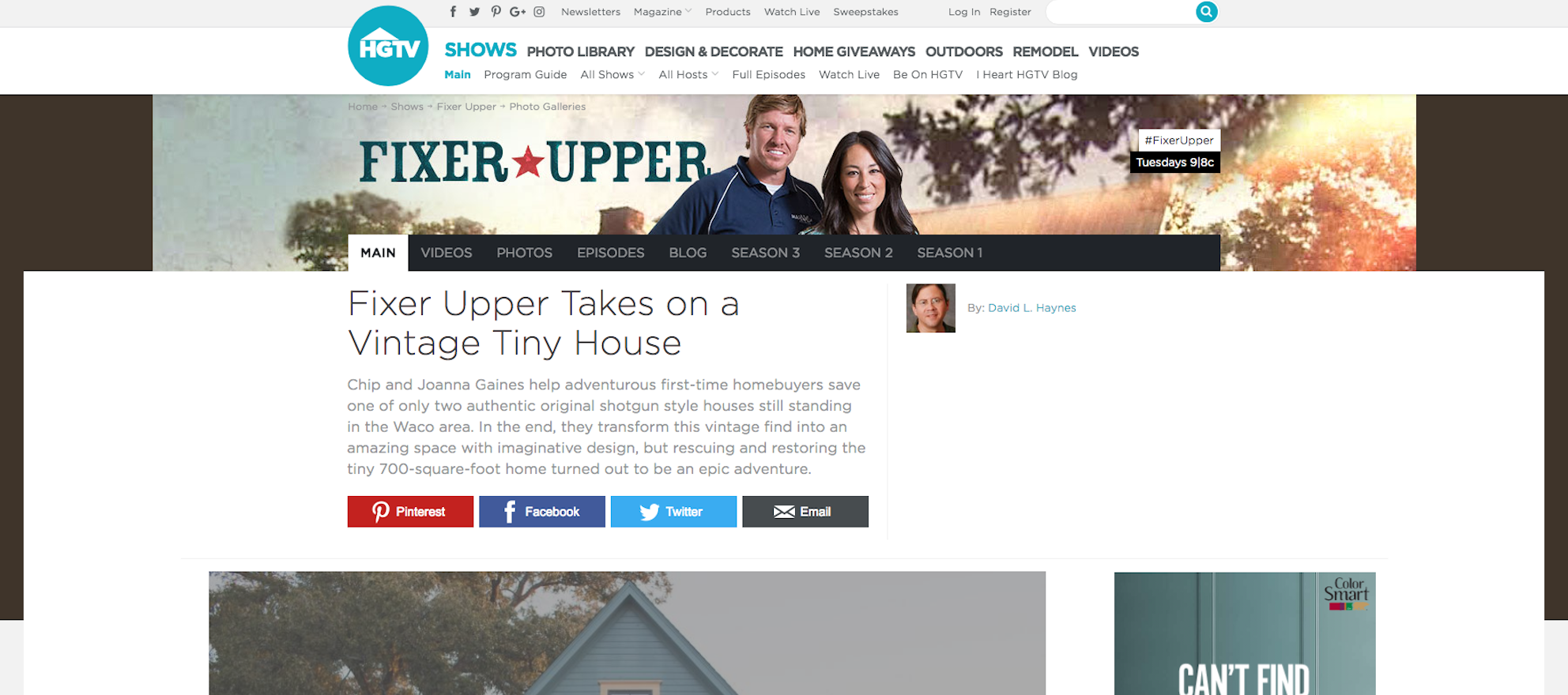 'Fixer Upper' Chip Gaines' Real Estate Brokerage Now A 1MPlus