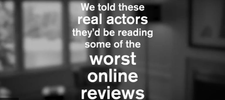 Agent puts a twist on 'Mean Tweets' and 'Bad Yelp Reviews'