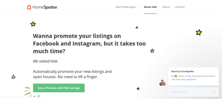 Facebook ad campaigns made easy with Boost by HomeSpotter