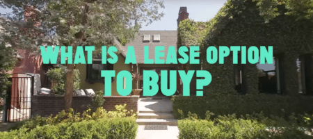 What is a lease option to buy?