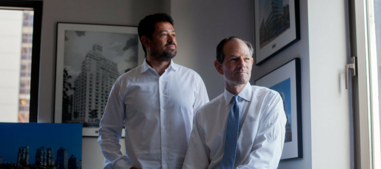 Eliot Spitzer better hope the East River doesn't wreck his new buildings