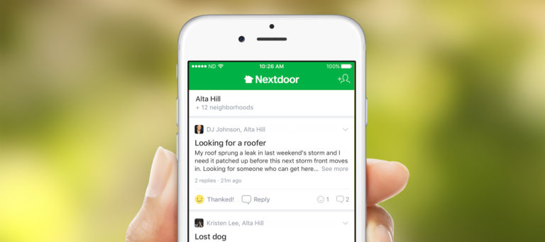Could Nextdoor replace Facebook?