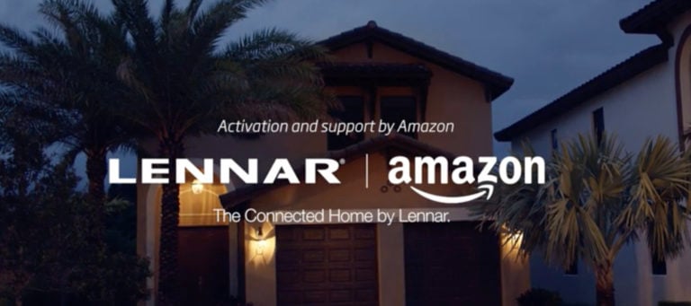 Alexa-powered smart homes coming from Amazon and Lennar