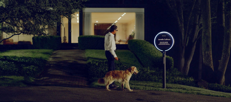 Compass reinvents the real estate sign for the smartphone era