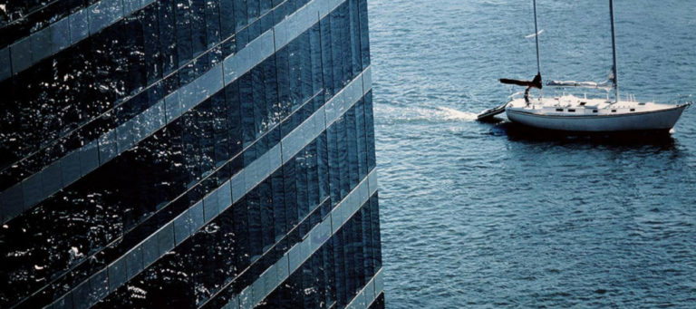 An unidentified person is shooting at exclusive Manhattan rental building