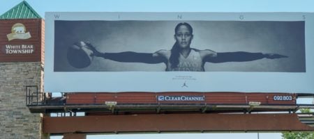 Kris Lindahl's billboards are making headlines again