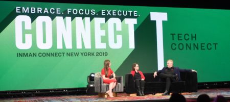 Teresa Boardman and Peter Schravemade at Inman Connect New York 2019 ICNY 19