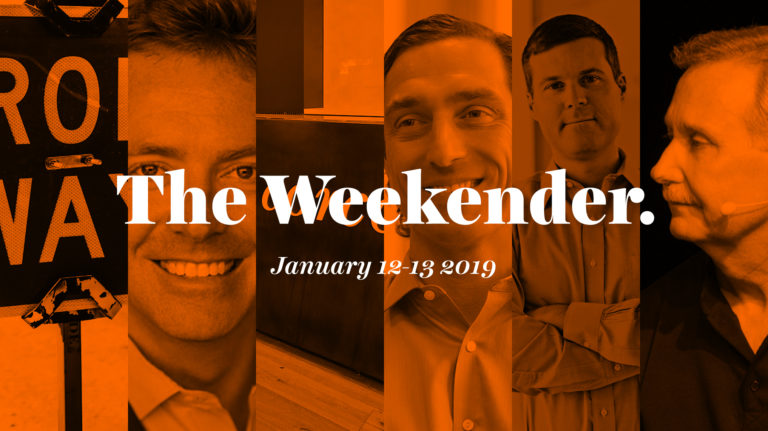 The Inman Weekender, January 12-13, 2019