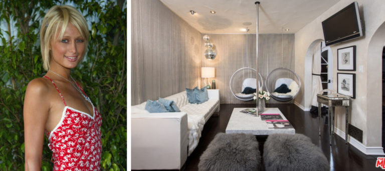 Paris Hilton's old party pad up for rent — stripper pole included