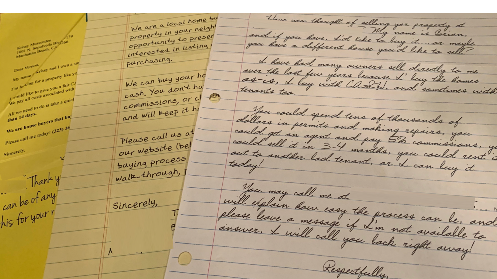 Fake Handwritten Notes Are You Making These Embarrassing Print Marketing Mistakes? | Inman ...