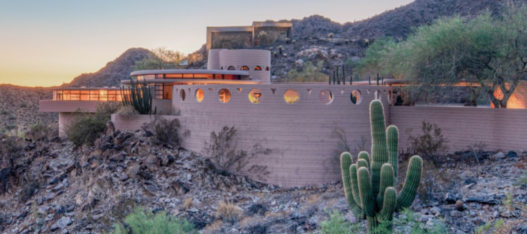 The final home Frank Lloyd Wright designed is heading to auction