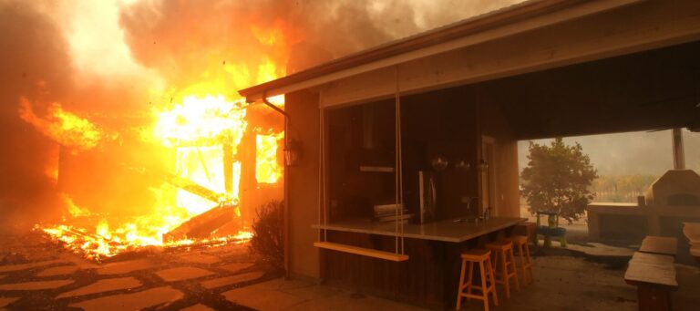 Thousands of homes at risk as fires continue to ravage California