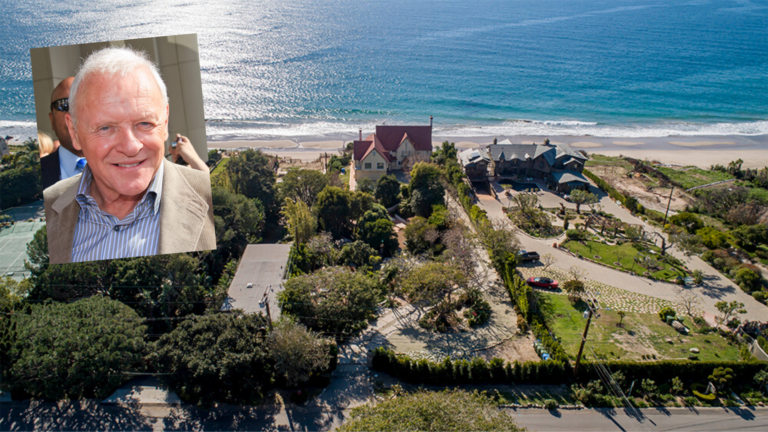 Anthony Hopkins lists Malibu home