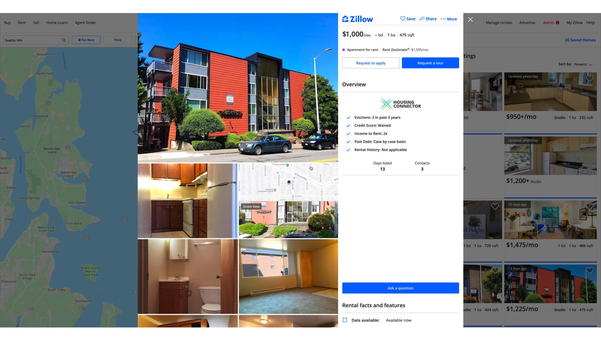 Zillow Launches Search Tool To Help Connect Seattle's Homeless With