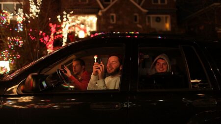 Christmas lights shine for hope amidst coronavirus fears