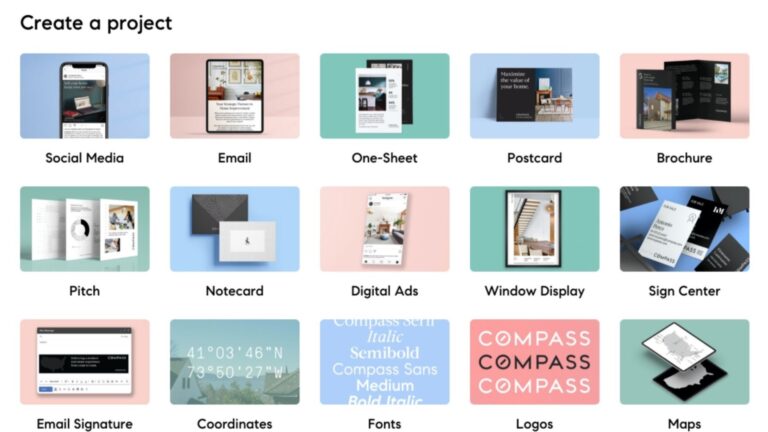 Compass upgrades marketing center for real estate agents