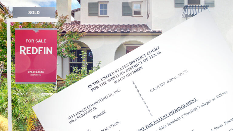 Redfin co-founder sues company over patent infringement