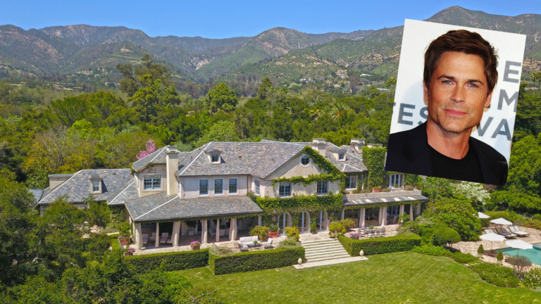 Actor Rob Lowe's one-time Montecito home lists for $22.5M