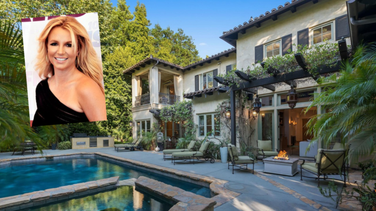 Britney Spears' former heavily gated mansion hits the market