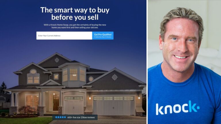 Knock pivots to mortgage financing, bridge loans, concierge service