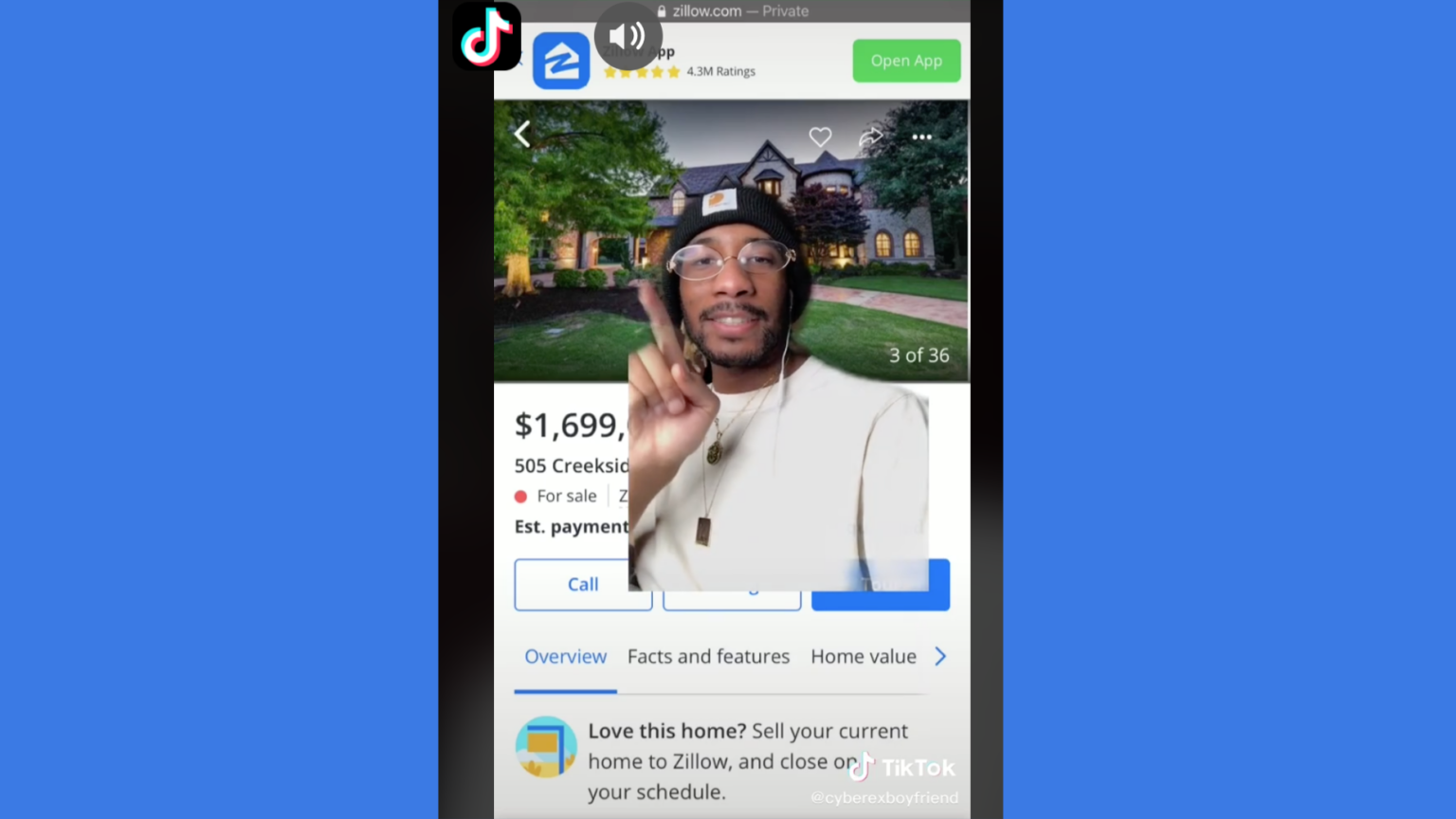 TikTok User Mocks MultimillionDollar Zillow Listings In Viral Videos