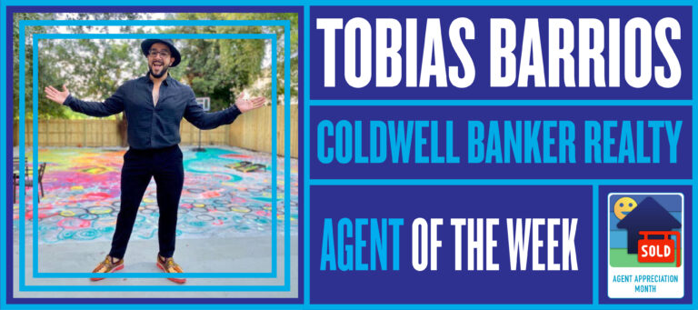 Tobias Barrios is bringing art and real estate together to draw out the energy and love in his listings