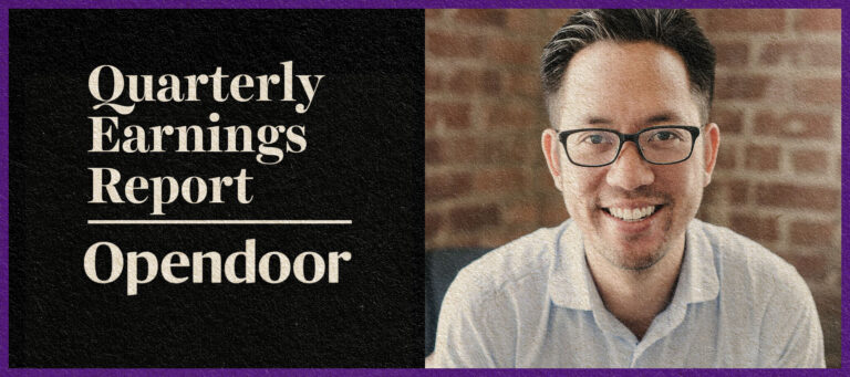 Opendoor bounces back in first quarter after pandemic-driven downturn