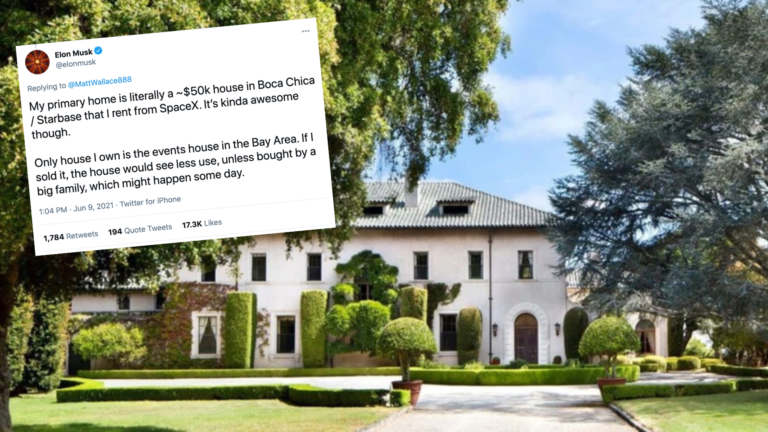 Elon Musk puts final home on market 1 year after vowing to unload all 'earthly possessions'