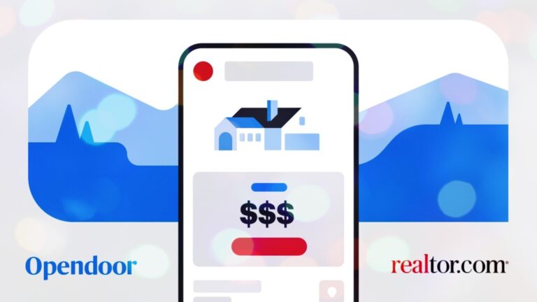 Opendoor to make iBuyer offers on listings in real time at realtor.com