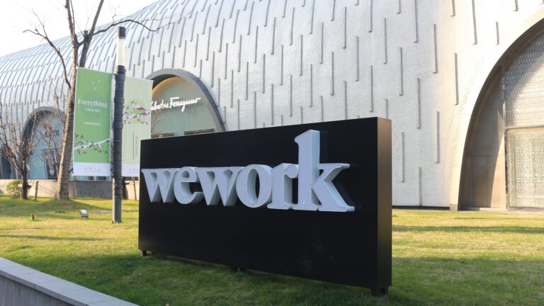 WeWork finally goes public, stock jumps on 1st day of trading
