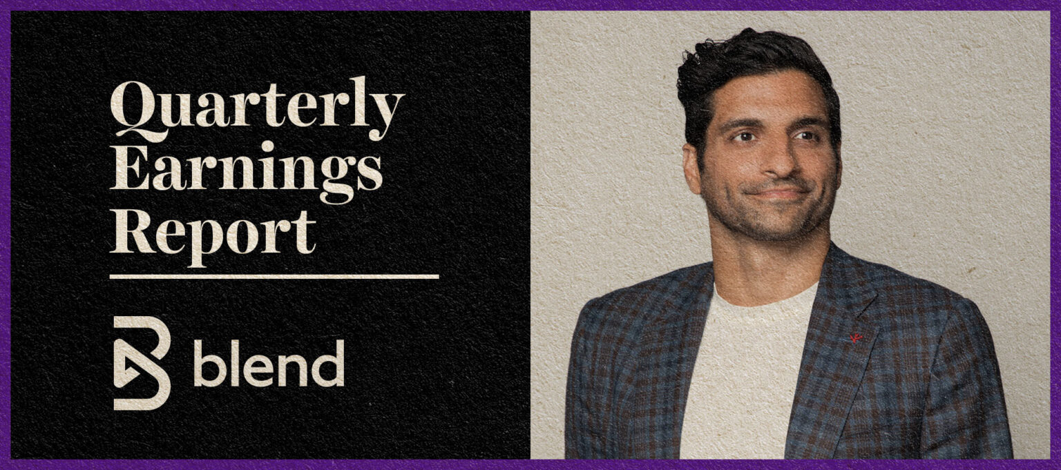 Blend's Q3 Earnings Down as 54M in IPO Compensation Vests Inman