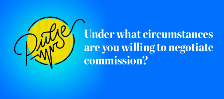 Will you negotiate commission? Here's what readers said