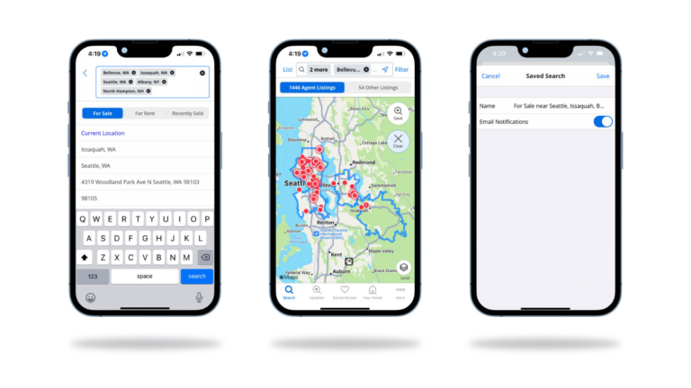 5 neighborhoods at once? Zillow rolls out new app feature