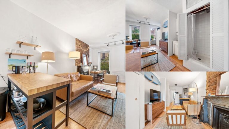NYC listing with glorious in-kitchen shower hits market for mere $1.5M