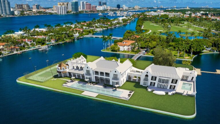 Palm Beach's sole private island lists for $218M, poised to break records