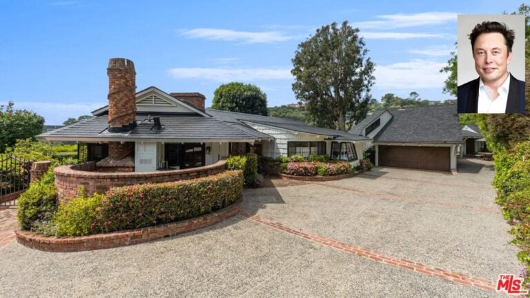 Elon Musk's former Bel-Air home's price cut by $3M, faces foreclosure