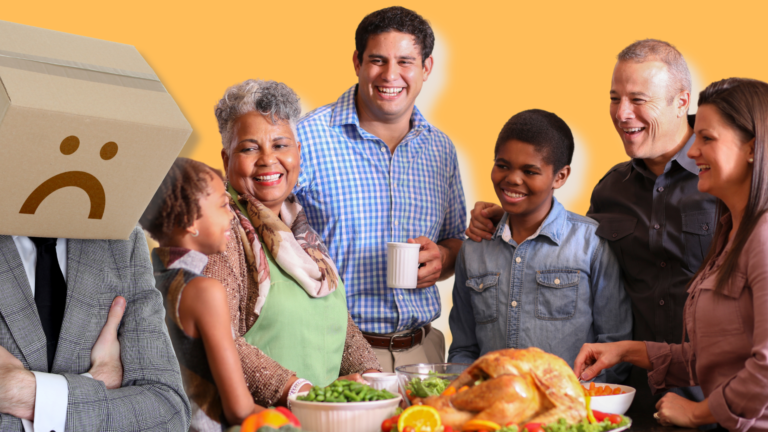 No Debbie Downers here. 6 upbeat Thanksgiving ice-breakers