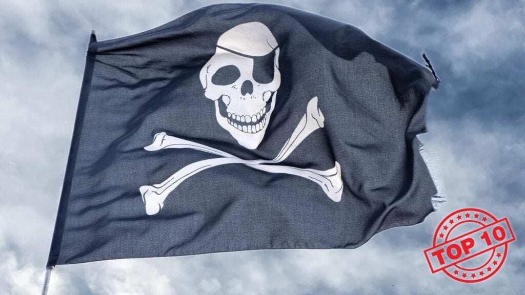A pirate flag symbolizing the death of real estate strategies.