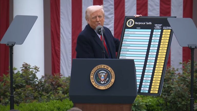 Trump announces universal tariffs of at least 10% on most nations