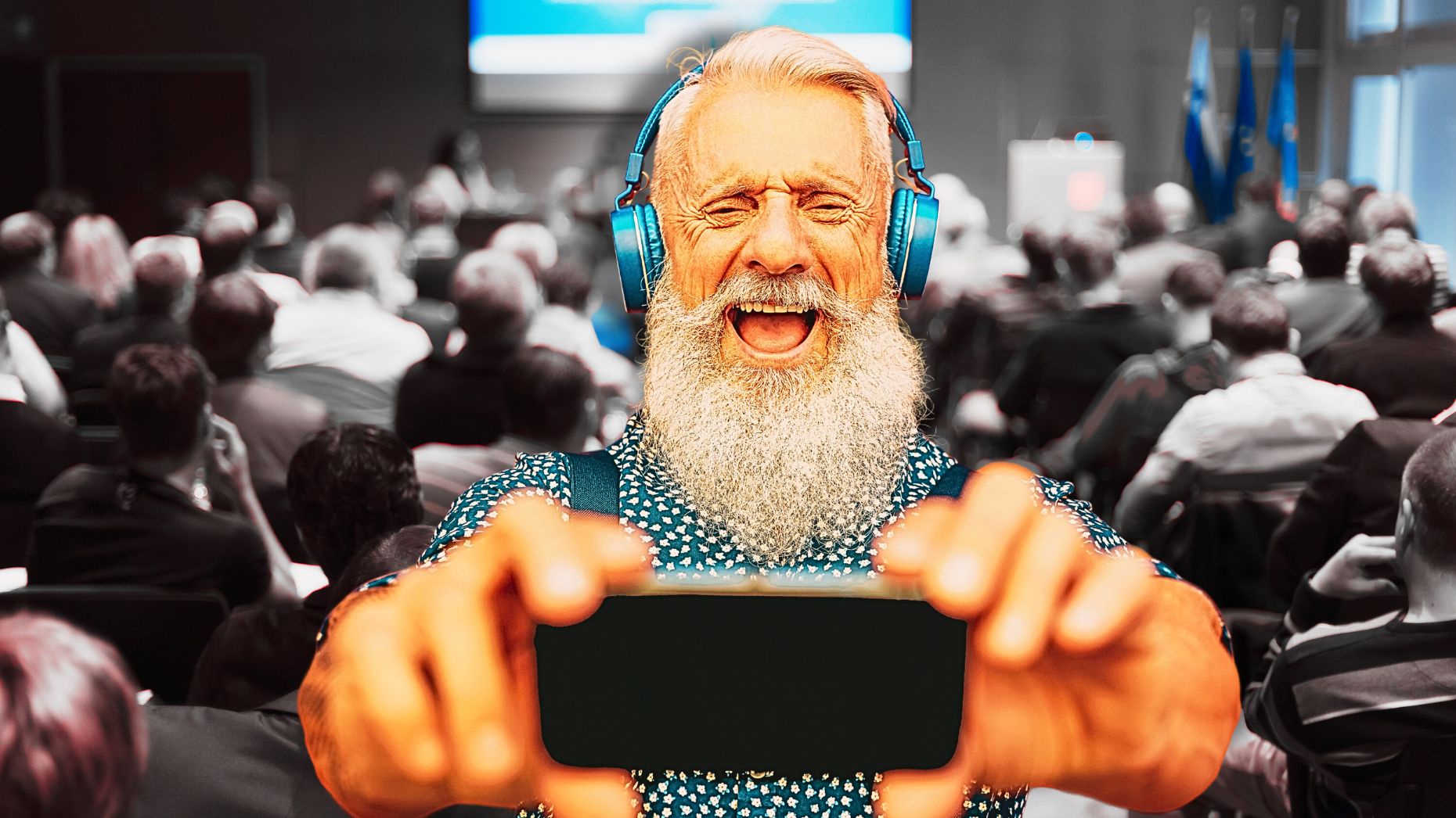 Conferences are goldmines (if you know how to film them)