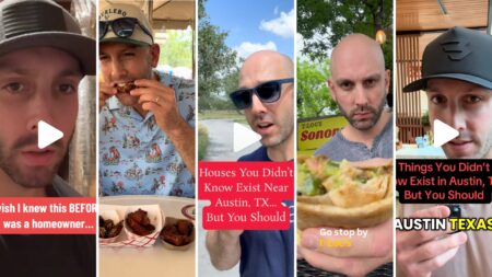 Screenshots of videos posted by Ian Grossman on Instagram and TikTok